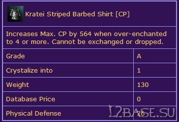Krarei Striped Barbed Shirt [CP]